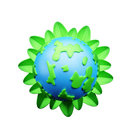 Global Ecology  3D Icon