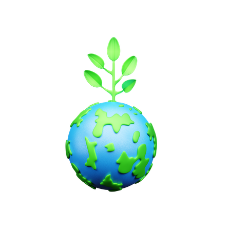 Global Ecology  3D Icon