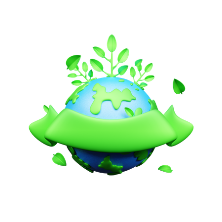 Global Ecology  3D Icon