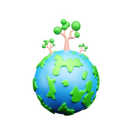 Global Ecology  3D Icon