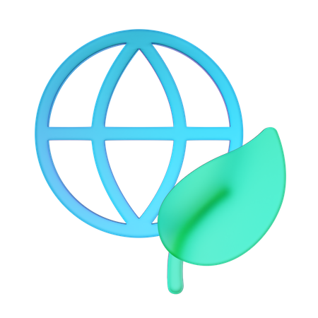 Global Ecology 3D Icon