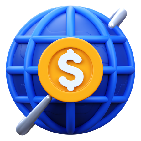 Global Economy  3D Icon