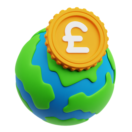 Global Economy  3D Icon