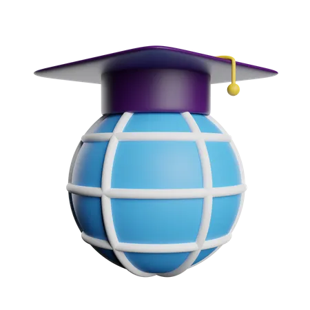 Global Education  3D Icon