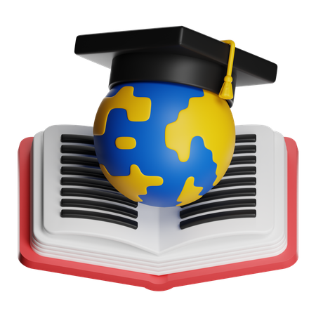 Global Education  3D Icon