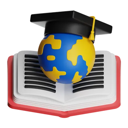 Global Education  3D Icon