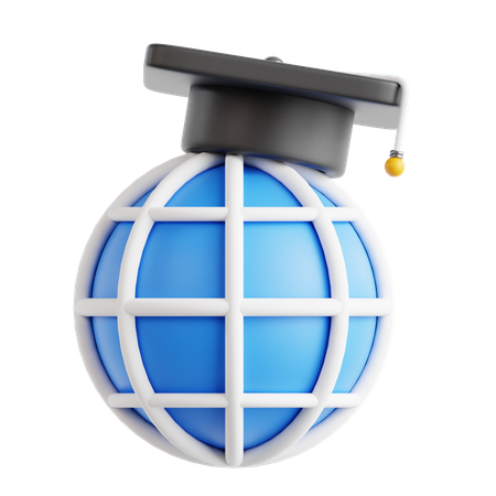 Global Education  3D Icon