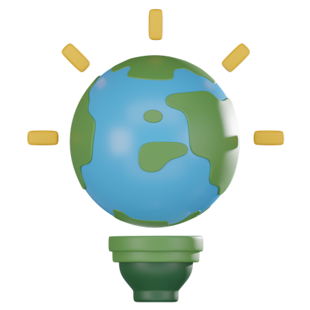 Global Energy  3D Icon