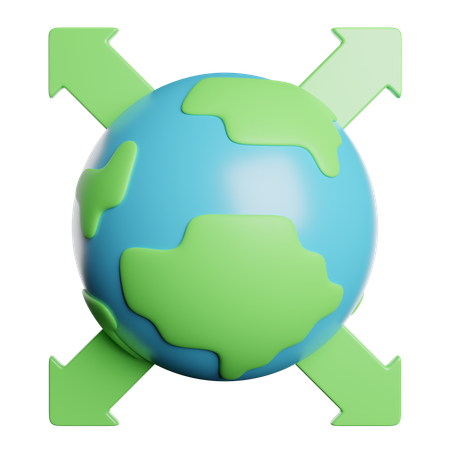 Global Export  3D Icon