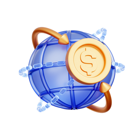 Global Finance  3D Icon