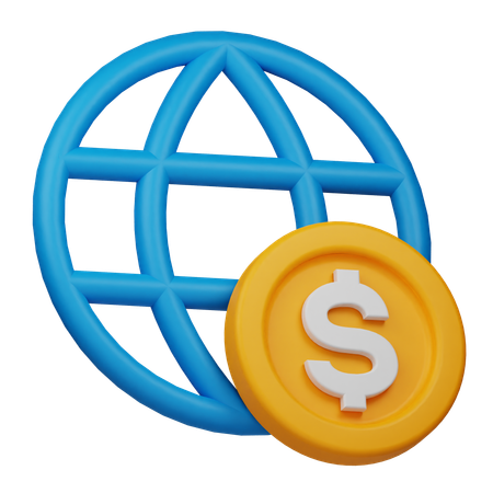 Global Financial  3D Icon