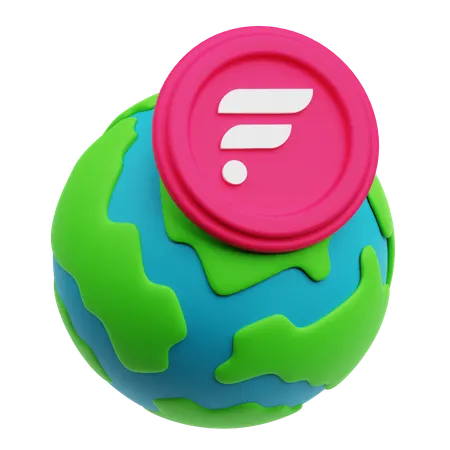 Global Flare  3D Icon