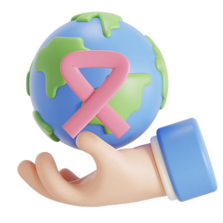 Global help  3D Icon