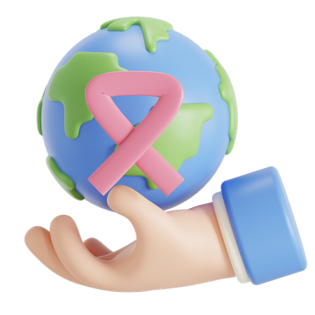 Global help  3D Icon