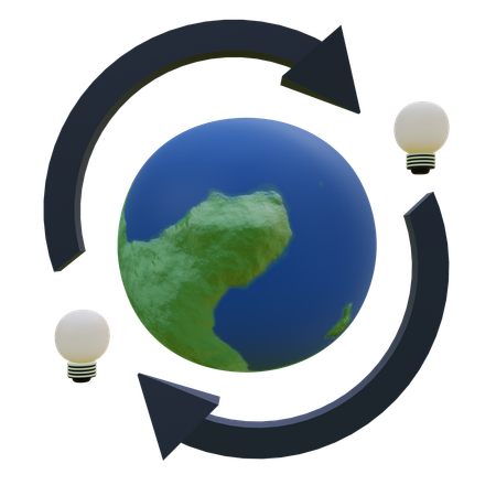 Global Idea  3D Icon