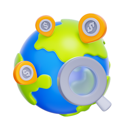 Global Investment Research  3D Icon