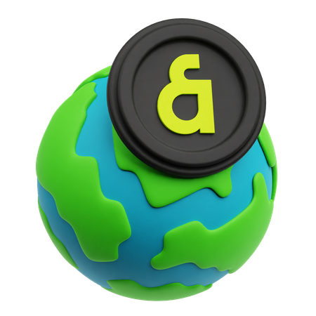 Kaia global  3D Icon