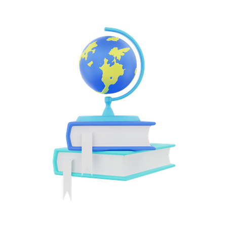 Global Knowledge  3D Illustration