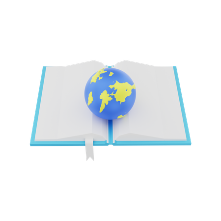 Global Knowledge 3D Illustration