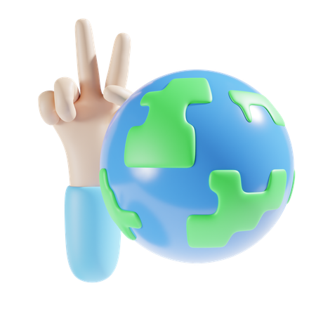 Global Labour  3D Icon