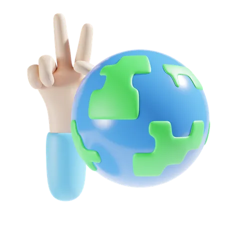 Global Labour  3D Icon