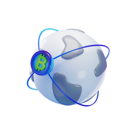 Global Link  3D Icon