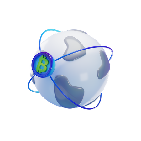 Global Link  3D Icon