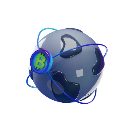 Global Link  3D Icon
