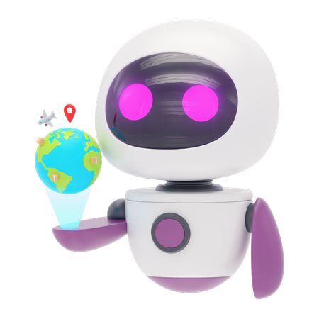 Global Location  3D Icon