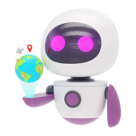 Global Location  3D Icon