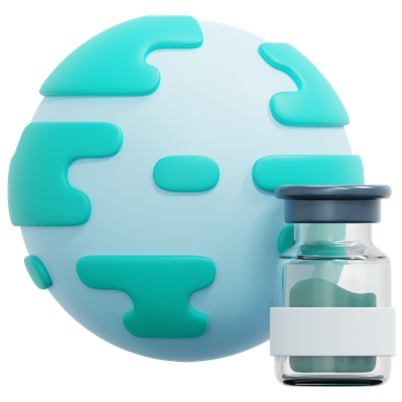 Global Medicine  3D Icon