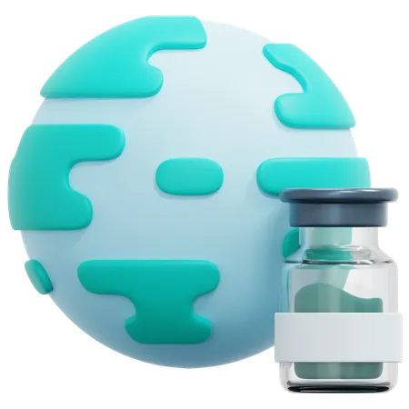 Global Medicine  3D Icon