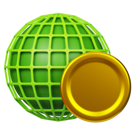 Global Money  3D Icon
