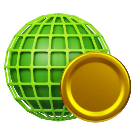 Global Money  3D Icon