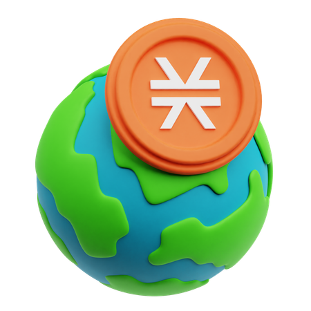 Global Money  3D Icon
