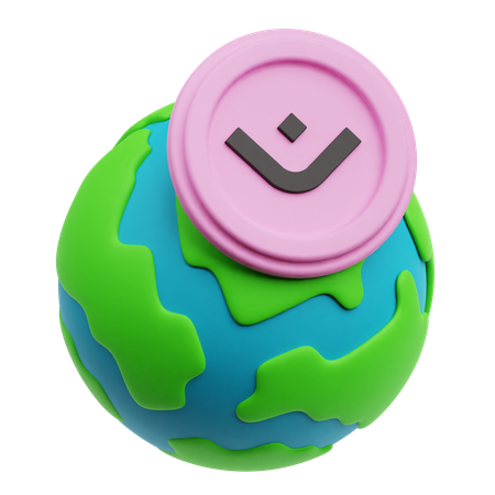 Global Money  3D Icon