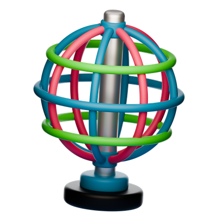 Global Motion  3D Icon