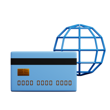 Global Payment  3D Icon