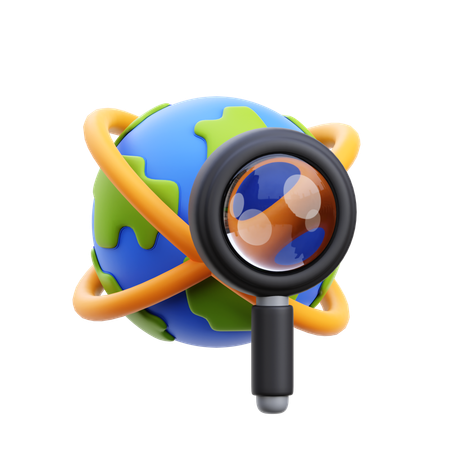 Global Research  3D Icon