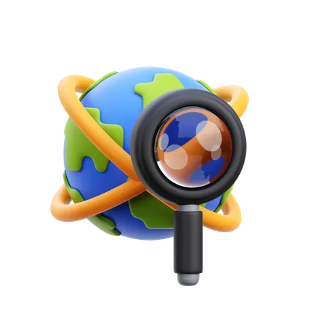 Global Research  3D Icon