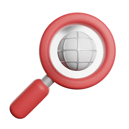 Global Research Network 3D Icon