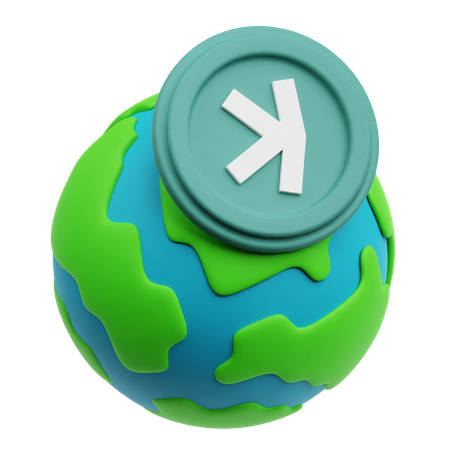 Ser global  3D Icon