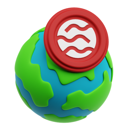 Seis globales  3D Icon