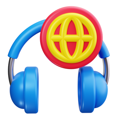 Global Service  3D Icon