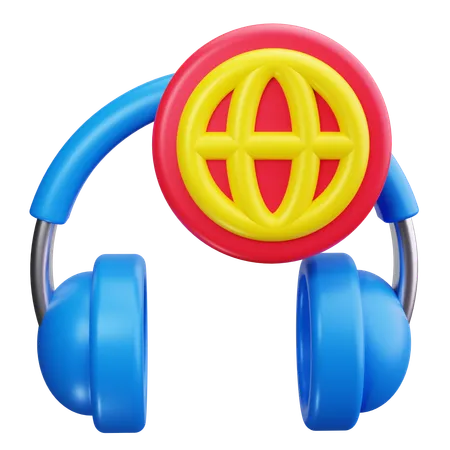 Global Service  3D Icon