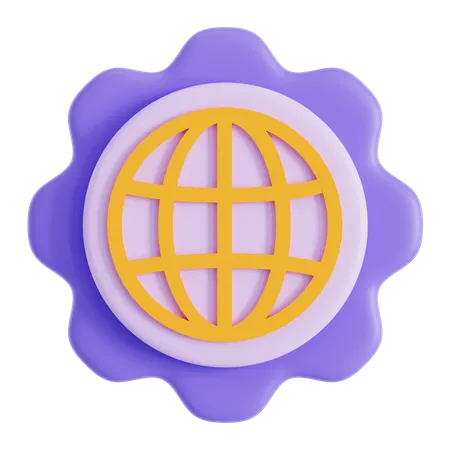 Global Setting  3D Icon