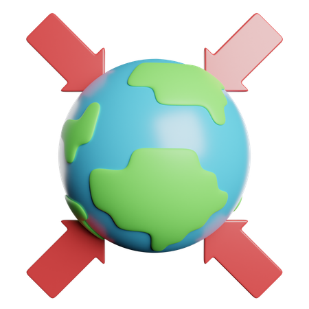 Global Shopping  3D Icon