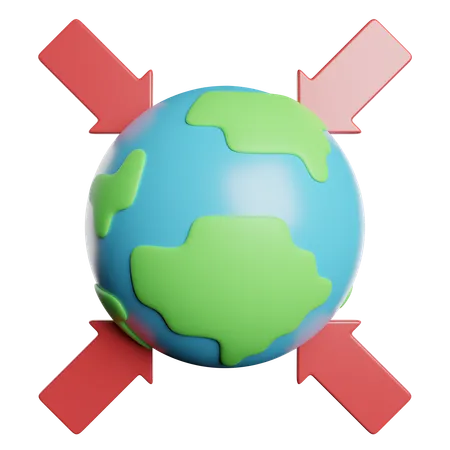 Global Shopping  3D Icon