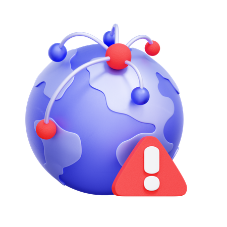 Global Supply Chain Crisis  3D Icon