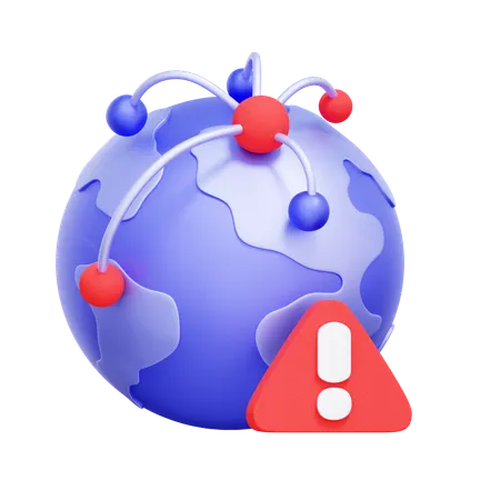Global Supply Chain Crisis  3D Icon